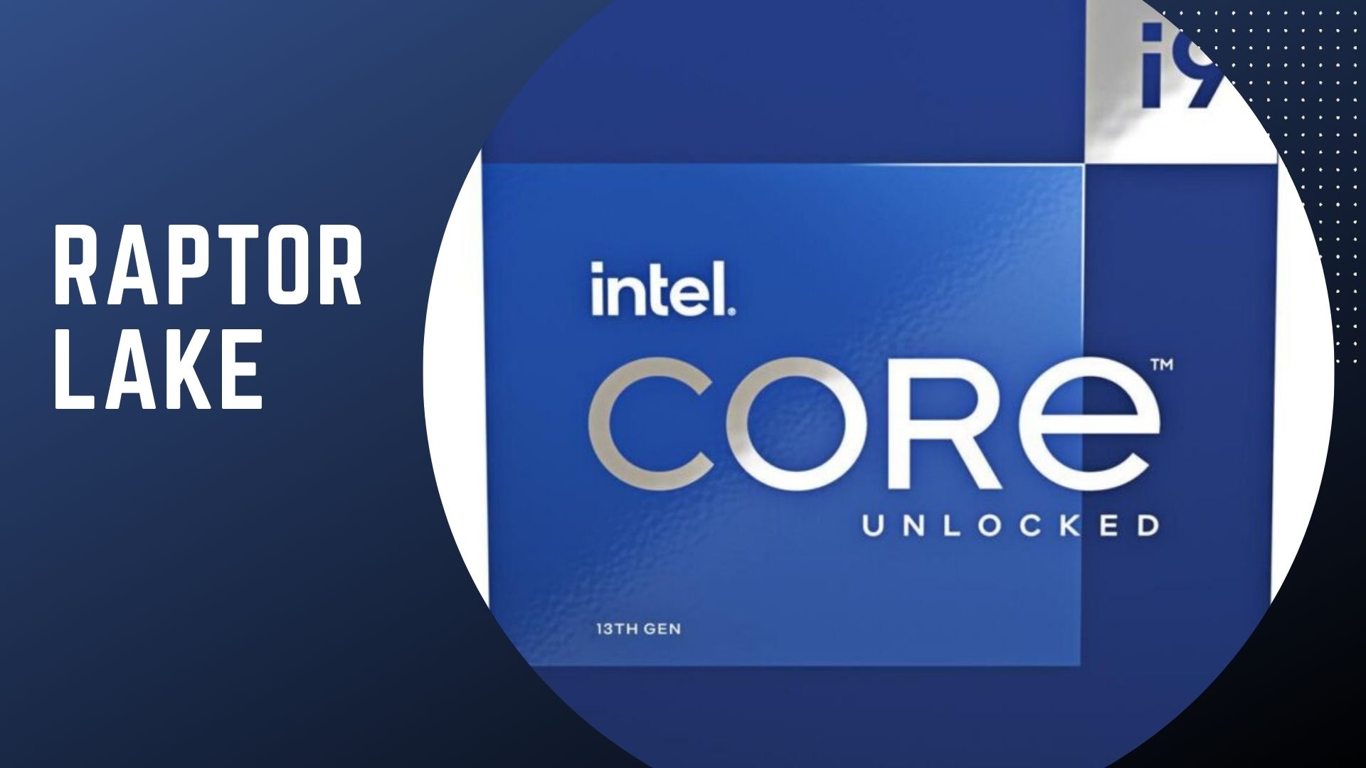 Intel Raptor Lake 13 gen